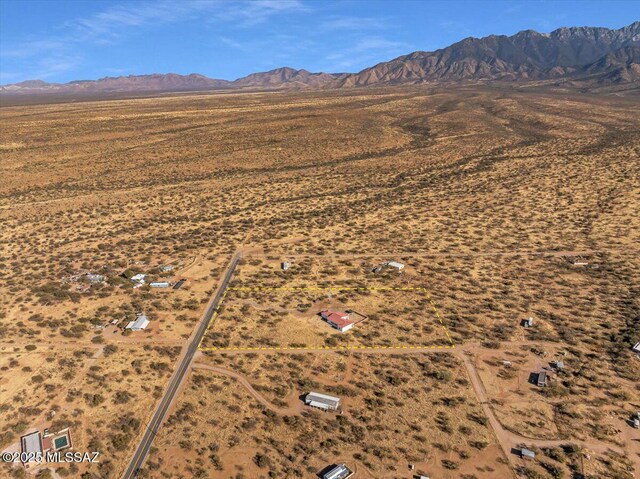 135 W Hawk Way, Amado, AZ 85645 - exterior space featuring a mountain view
