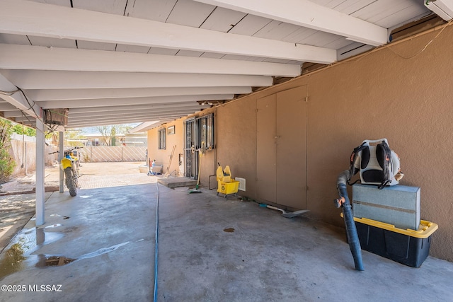 2220 E 35th St, Tucson, AZ 85713 - view of patio with fence