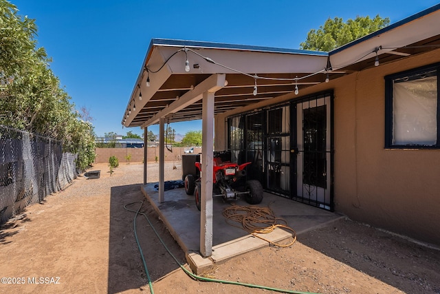 2220 E 35th St, Tucson, AZ 85713 - view of patio / terrace featuring fence