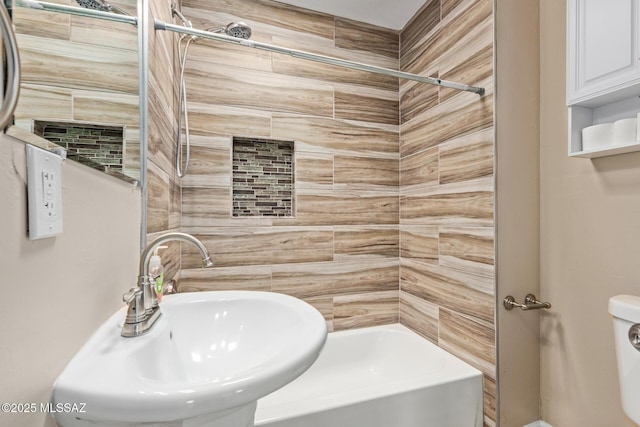 1239 N Beverly Ave, Tucson, AZ 85712 - full bathroom featuring a sink and toilet