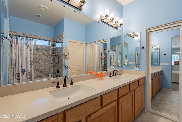 1328 N Mahogany Gulch Ln, Green Valley, AZ 85614 - bedroom featuring carpet floors, a ceiling fan, and baseboards