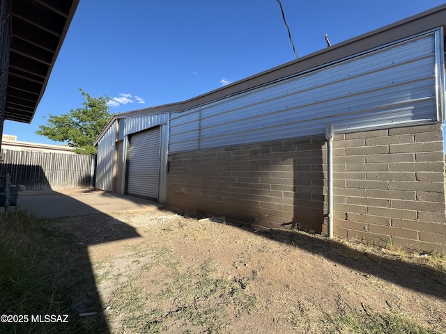 2838 E Beverly Dr, Tucson, AZ 85716 - view of outbuilding featuring fence and an outdoor structure