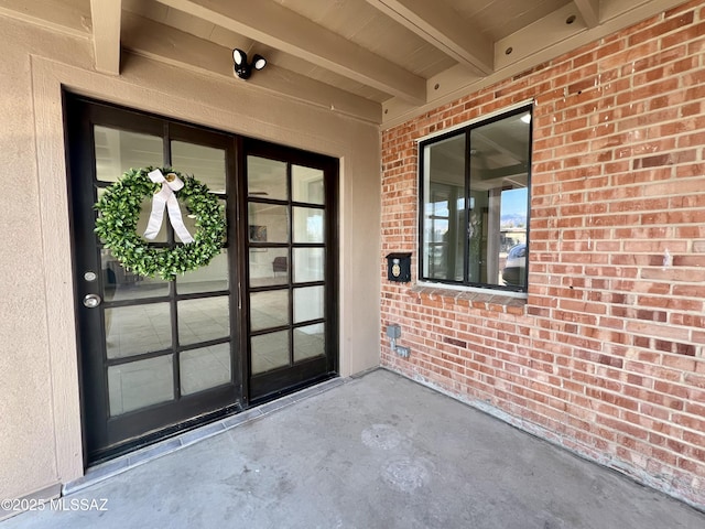 2838 E Beverly Dr, Tucson, AZ 85716 - view of exterior entry with brick siding