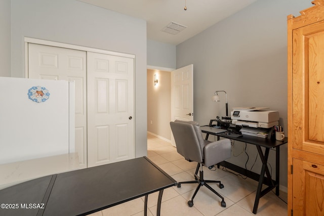 711 W Camino Del Rosal, Sahuarita, AZ 85629 - office with light tile patterned floors and baseboards