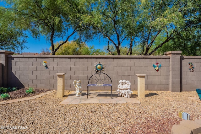 711 W Camino Del Rosal, Sahuarita, AZ 85629 - exterior view of a fenced backyard
