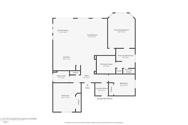 711 W Camino Del Rosal, Sahuarita, AZ 85629 - floor plan / room layout