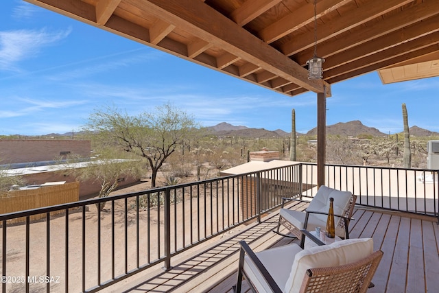 6891 N Camino Verde, Tucson, AZ 85743 - balcony with a mountain view