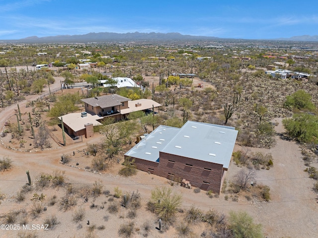 6891 N Camino Verde, Tucson, AZ 85743 - bird's eye view with a mountain view