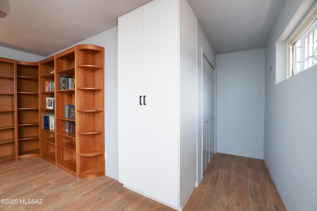 1700 E Water St, Tucson, AZ 85719 - hall with light wood-style floors