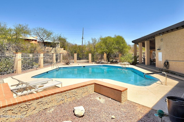 4640 E Via Pimeria Alta, Tucson, AZ 85718 - view of pool with a patio