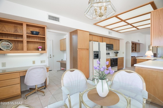 14670 N Wonderview Dr, Oro Valley, AZ 85755 - dining room with light tile patterned flooring