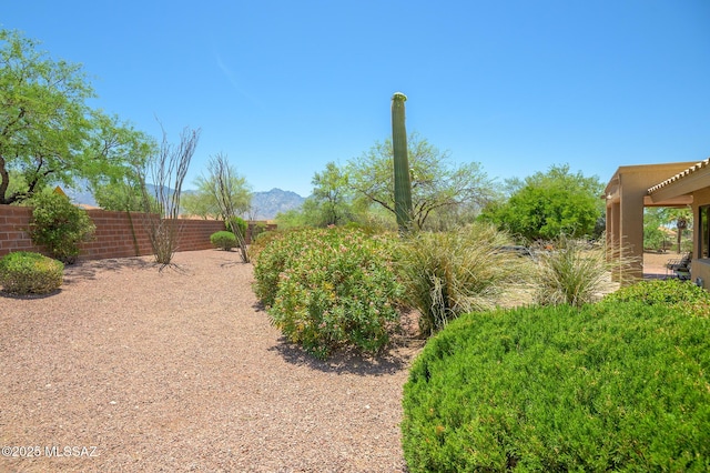 14670 N Wonderview Dr, Oro Valley, AZ 85755 - view of yard featuring a mountain view
