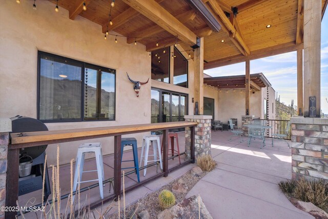 6695 W Banded Gecko Way, Tucson, AZ 85745 - view of patio