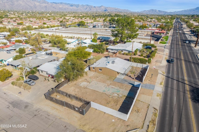 4029 E Fort Lowell Rd, Tucson, AZ 85712 - aerial perspective of suburban area with a mountainous background