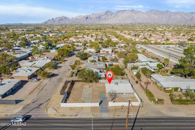 4029 E Fort Lowell Rd, Tucson, AZ 85712 - view of property location with mountains and nearby suburban area