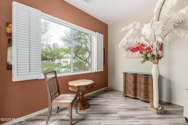 1497 W Carmel Pointe Dr, Oro Valley, AZ 85737 - living area with wood finished floors and baseboards
