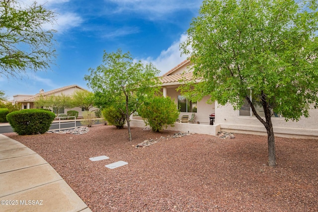 1497 W Carmel Pointe Dr, Oro Valley, AZ 85737 - view of yard