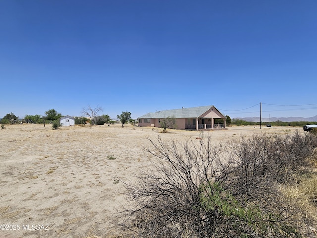 1760 W Airport Rd, Willcox, AZ 85643 - view of yard featuring a view of rural / pastoral area