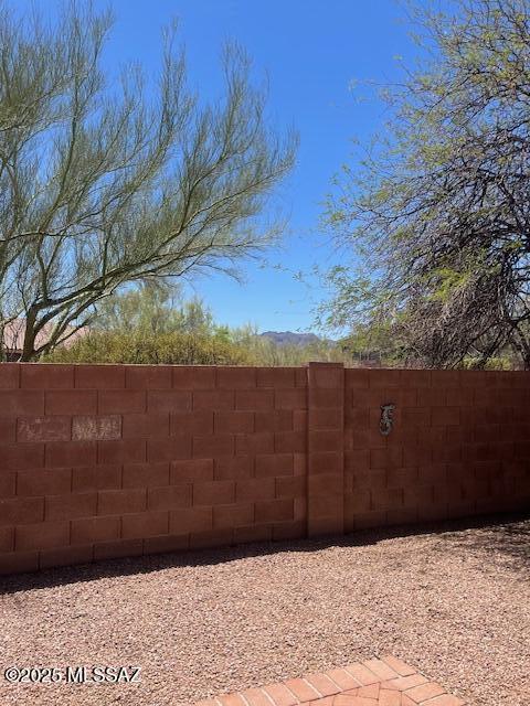 4161 W Diamond Butte Ct, Tucson, AZ 85745 - view of yard with fence