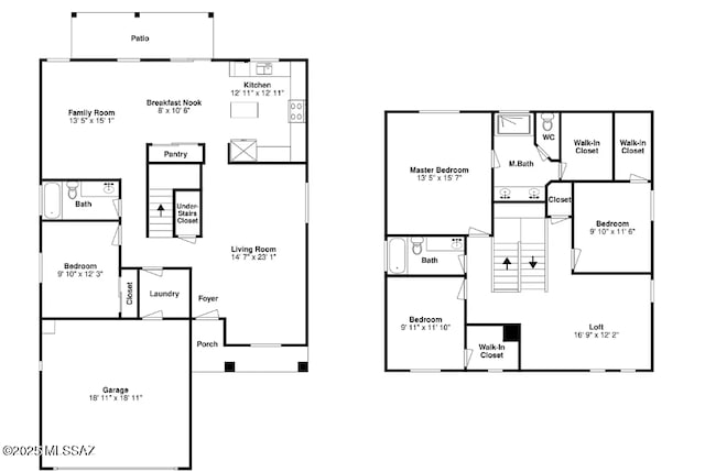 803 W Calle Muro Fuerte Dr, Sahuarita, AZ 85629 - property floor plan