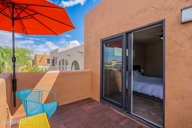 4296 N Rillito Creek Pl, Tucson, AZ 85719 - view of balcony