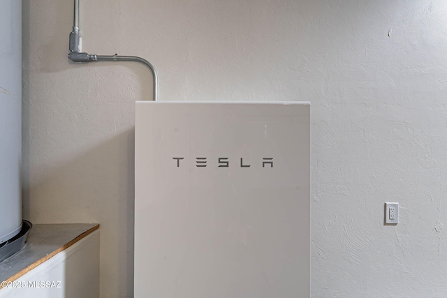 4296 N Rillito Creek Pl, Tucson, AZ 85719 - detailed view of wall-mounted power storage