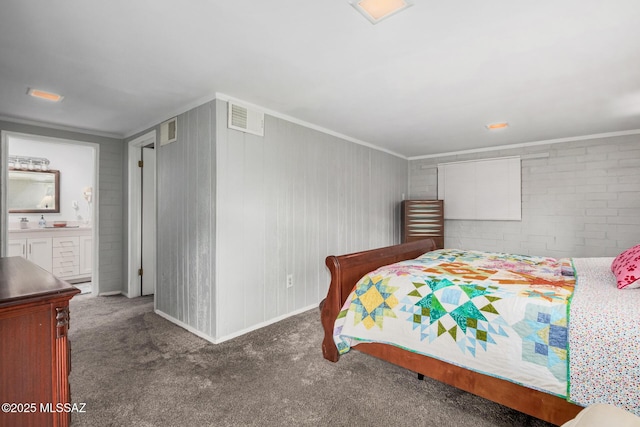 8360 E Mary Dr, Tucson, AZ 85730 - bedroom featuring carpet flooring, baseboards, and ensuite bathroom