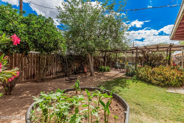 8360 E Mary Dr, Tucson, AZ 85730 - view of yard with a pergola and a patio area