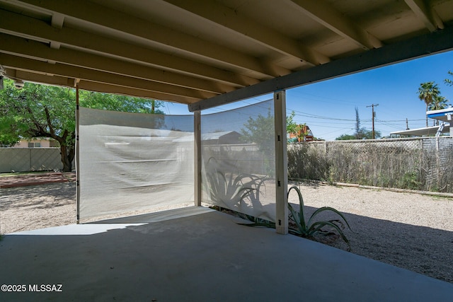 6664 E Mary Dr, Tucson, AZ 85730 - view of patio / terrace with fence