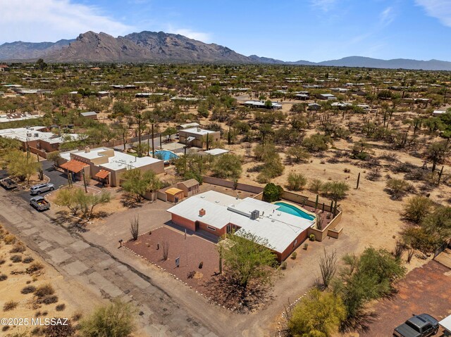 2831 W Puccini Pl, Tucson, AZ 85741 - bird's eye view of mountains