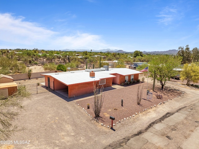 2831 W Puccini Pl, Tucson, AZ 85741 - drone / aerial view of a mountain backdrop