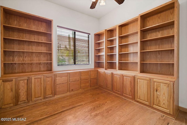 11126 N Guava Dr, Oro Valley, AZ 85737 - unfurnished room with ceiling fan and light wood finished floors