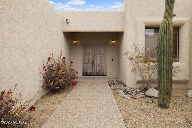 11126 N Guava Dr, Oro Valley, AZ 85737 - property entrance featuring stucco siding