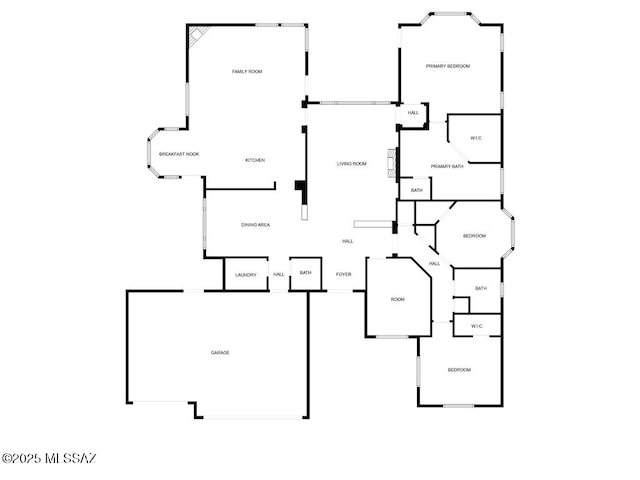 11126 N Guava Dr, Oro Valley, AZ 85737 - floor plan / room layout