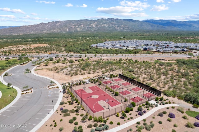 7809 S Land Grant Dr, Tucson, AZ 85747 - drone / aerial view of mountains