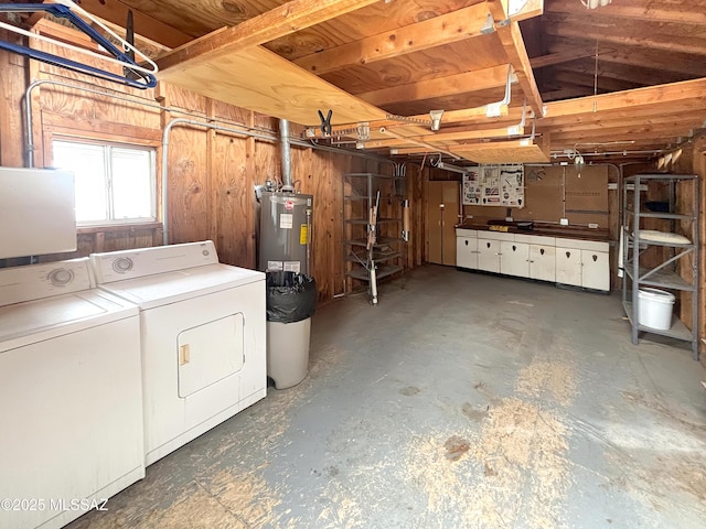 919 W 3rd Ave, San Manuel, AZ 85631 - below grade area with separate washer and dryer