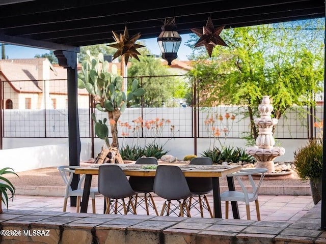 1700 N Winstel Blvd, Tucson, AZ 85716 - view of patio / terrace with fence