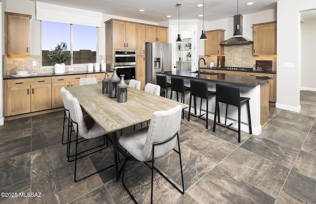 13478 E Silverra Pl, Tucson, AZ 85747 - dining area featuring recessed lighting and baseboards