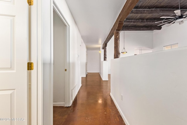 13940 E Hay Bale Trl, Vail, AZ 85641 - corridor with concrete floors and baseboards