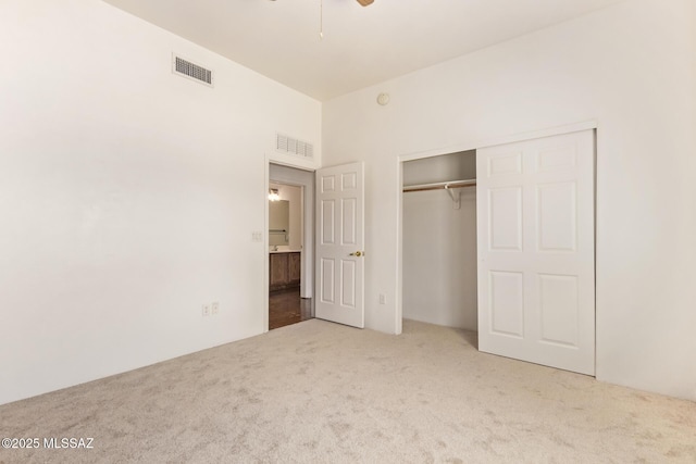 13940 E Hay Bale Trl, Vail, AZ 85641 - unfurnished bedroom featuring carpet and a closet