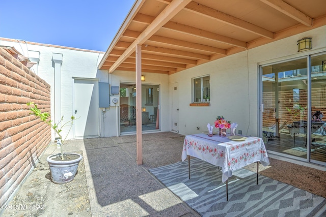 957 N Camino Las Solanas, Tucson, AZ 85710 - view of patio / terrace