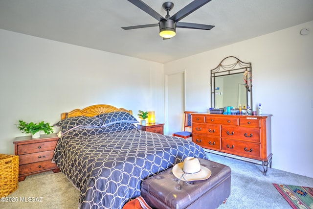 957 N Camino Las Solanas, Tucson, AZ 85710 - bedroom with carpet floors and ceiling fan