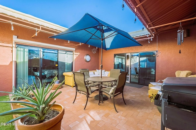5800 N Placita Esplendora, Tucson, AZ 85718 - view of patio / terrace with outdoor dining area