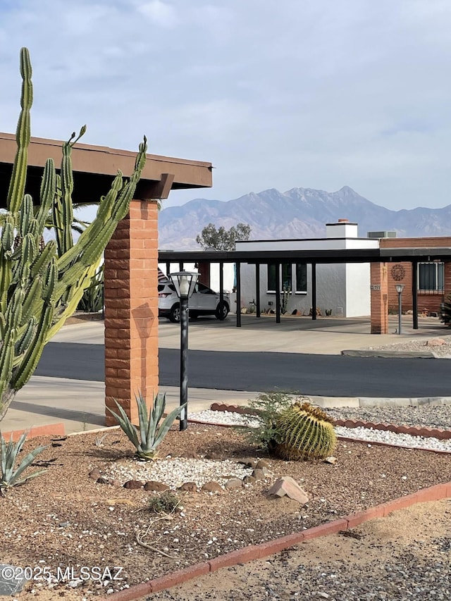 360 W Camino Del Sonador, Green Valley, AZ 85614 - exterior space featuring a mountain view