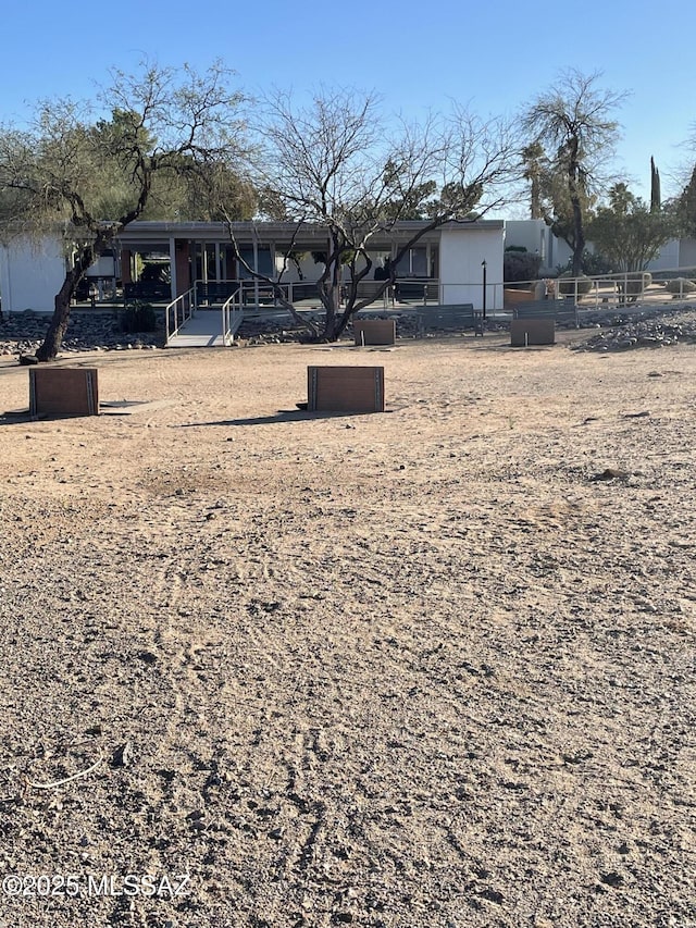 360 W Camino Del Sonador, Green Valley, AZ 85614 - view of yard with a porch