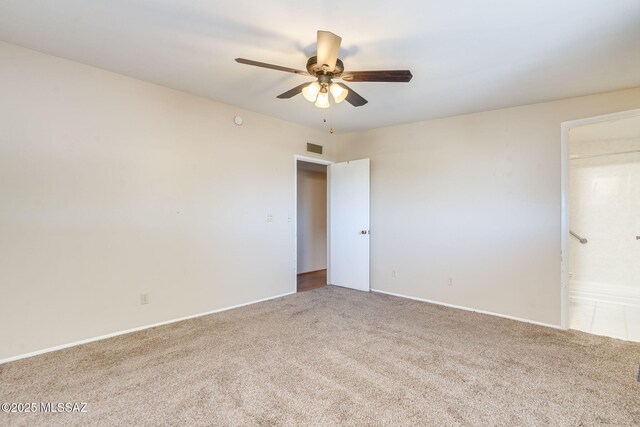 2 S Antietam Pl, Tucson, AZ 85710 - unfurnished room with carpet floors, a ceiling fan, and baseboards