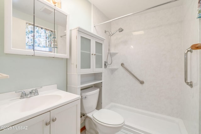 2 S Antietam Pl, Tucson, AZ 85710 - full bath featuring vanity, toilet, and a shower