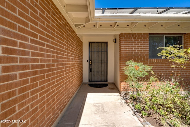 2 S Antietam Pl, Tucson, AZ 85710 - view of exterior entry with brick siding