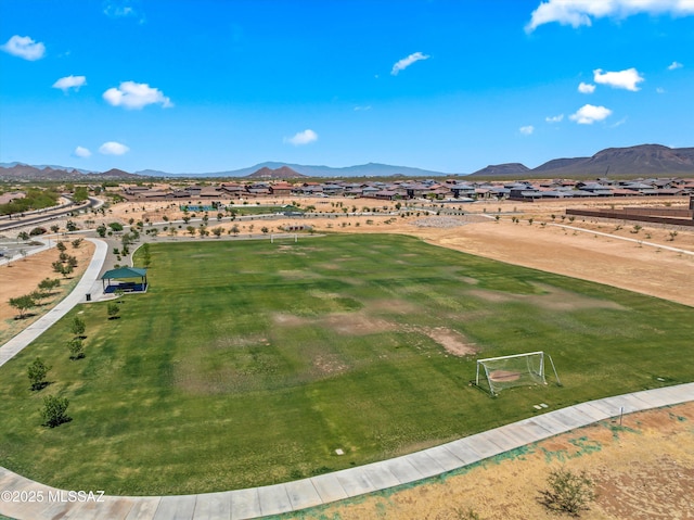 7138 W Ferntree Ln, Tucson, AZ 85757 - bird's eye view of a mountain backdrop