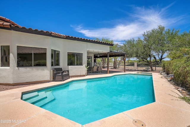 11300 N Scioto Ave, Oro Valley, AZ 85737 - view of swimming pool with a patio